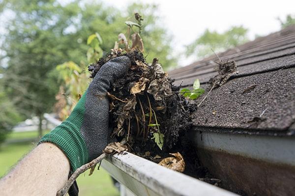 gutter cleaning should be performed at least twice a year to prevent clogs and potential water damage