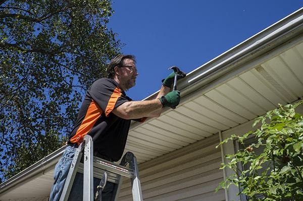 gutter repair timelines can vary depending on the extent of the damage, but most jobs can be completed within a day